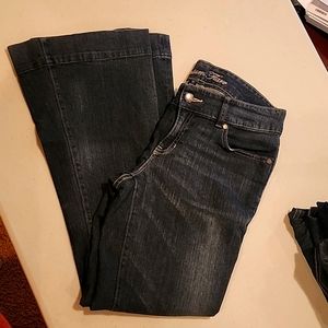 Gap flare jeans. Size 8